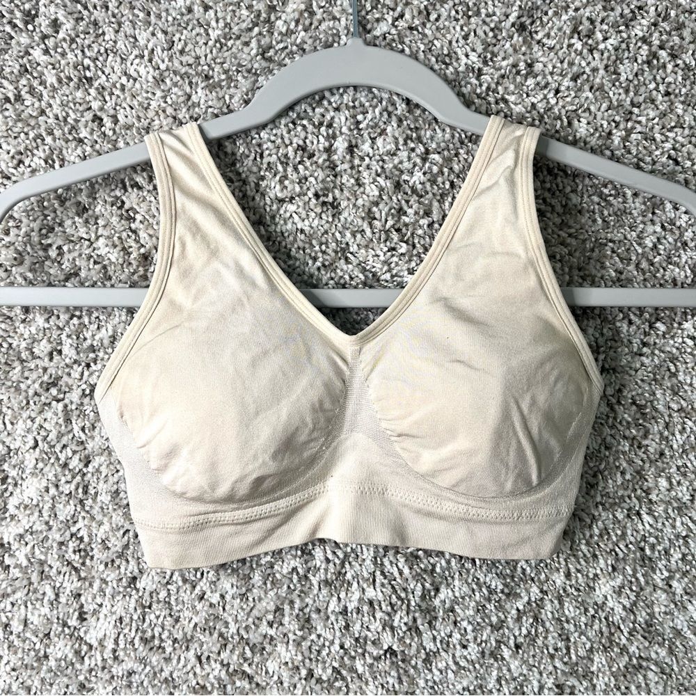 Wacoal Bralette Women’s 34 B-Smooth Beige Tan Wire Free